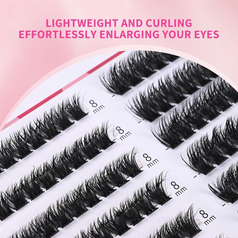 Eyelash Extension Cluster - 30 Sıralı Küme Kirpik Uzantıları 8-16mm