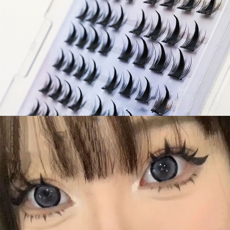 Eyelash Extension Individual - Simülasyon Takma Kirpikler Komik Elf Kendinden