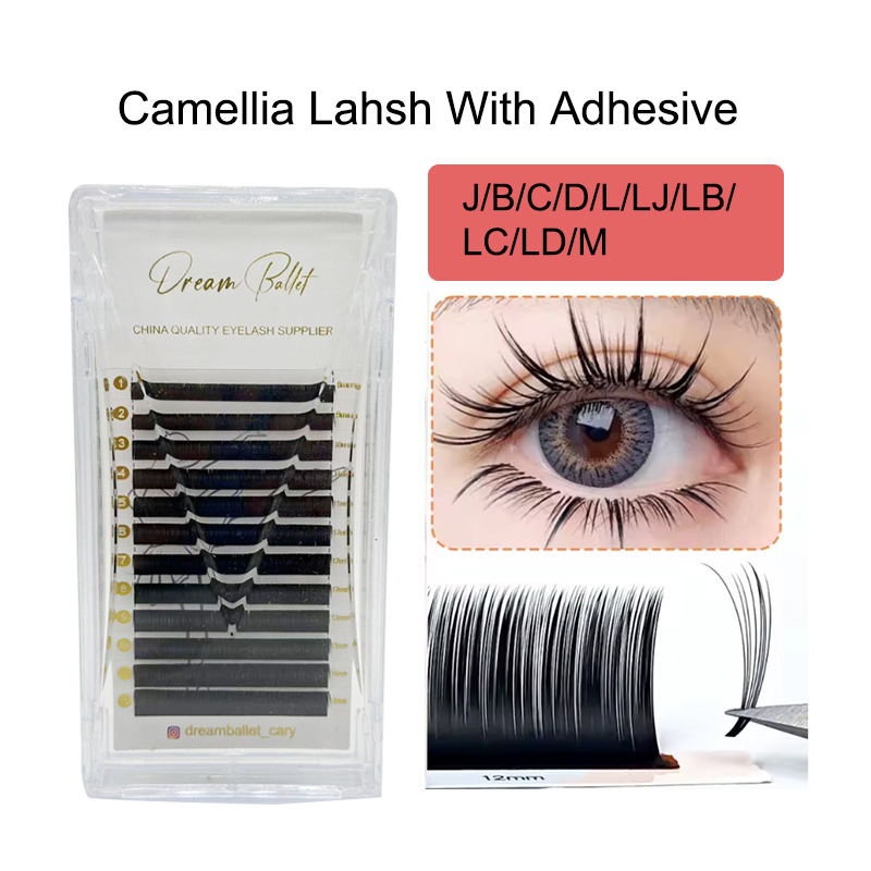 Eyelash Extension Individual - Dream Ballet Kamelya Kirpikleri Yapıştırıcılı LC