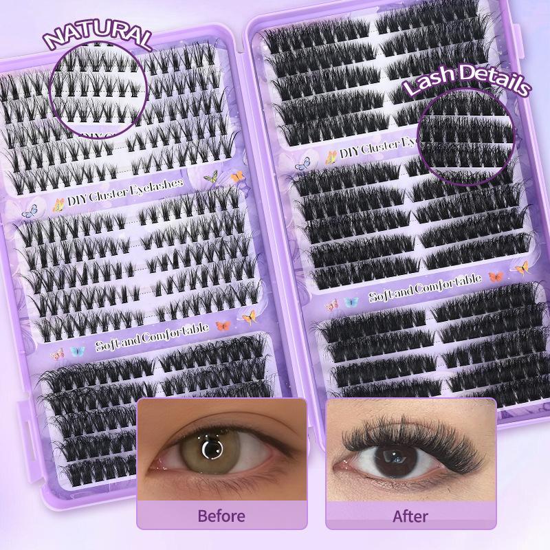 Eyelash Extension Single Lash - 3D Kabarık Kıvrımlı Avrupa Tarzı Takma