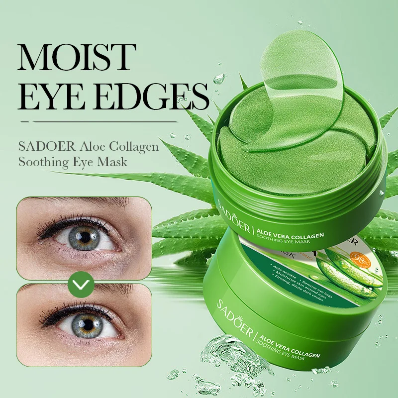 Eye Pad Collagen - SAODER 60 Adet Aloe Vera Kollajen