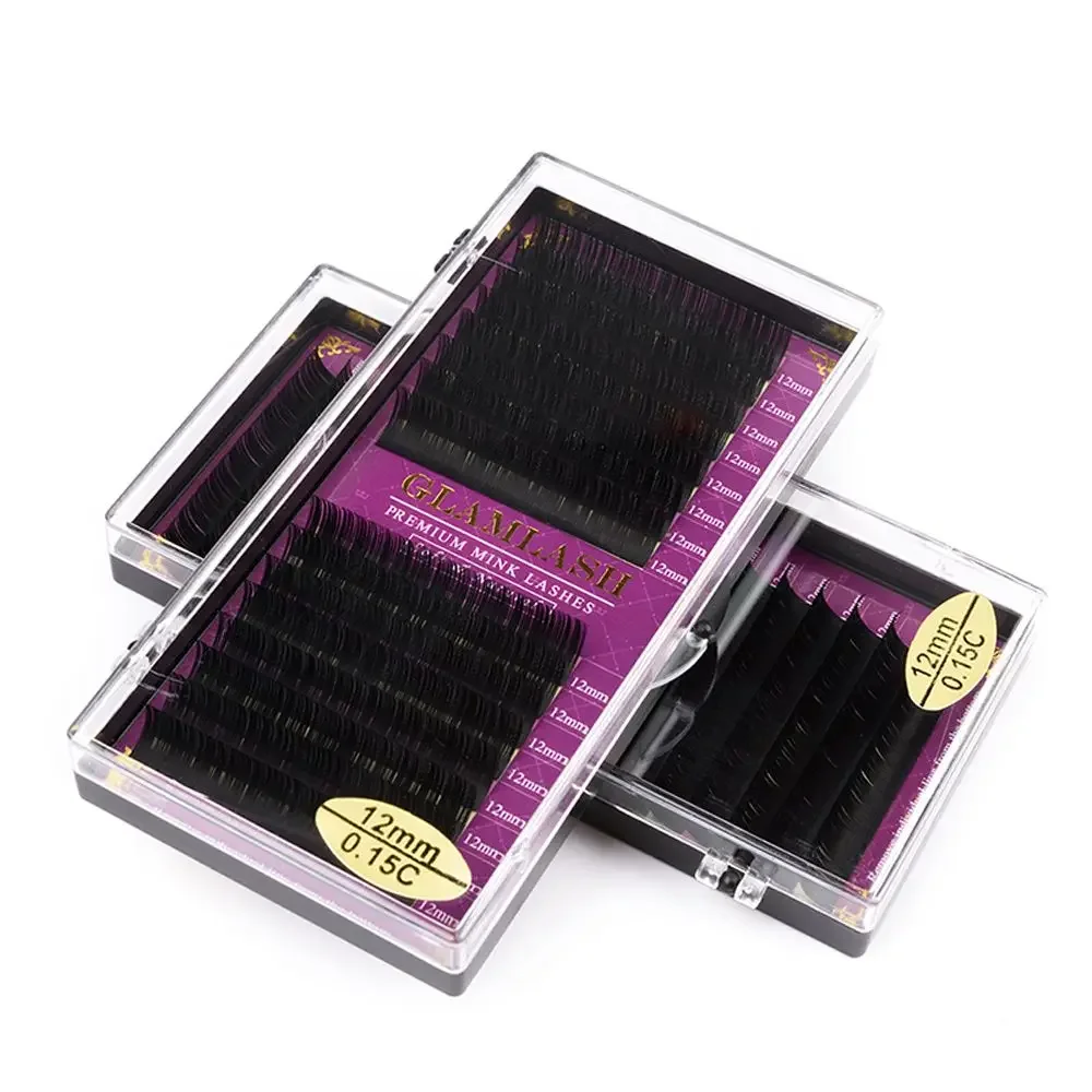 Eyelash Extension Single Lash - GLAMLASH Toptan 16 Satırlar BCCCD Kıvırmak