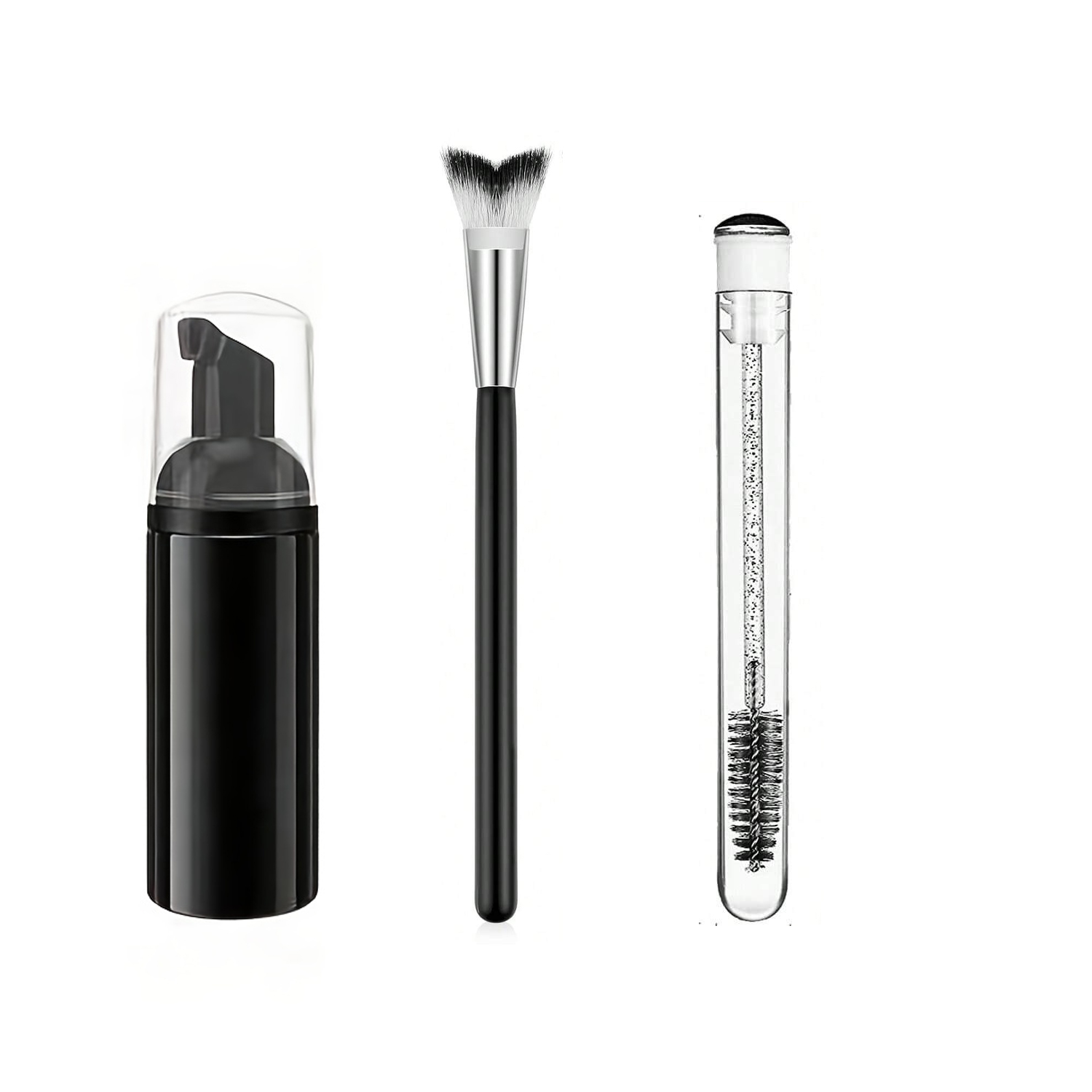Eyelash Extension Salon - Profesyonel Kirpik Uzatma Temizleme Seti, Şampuan