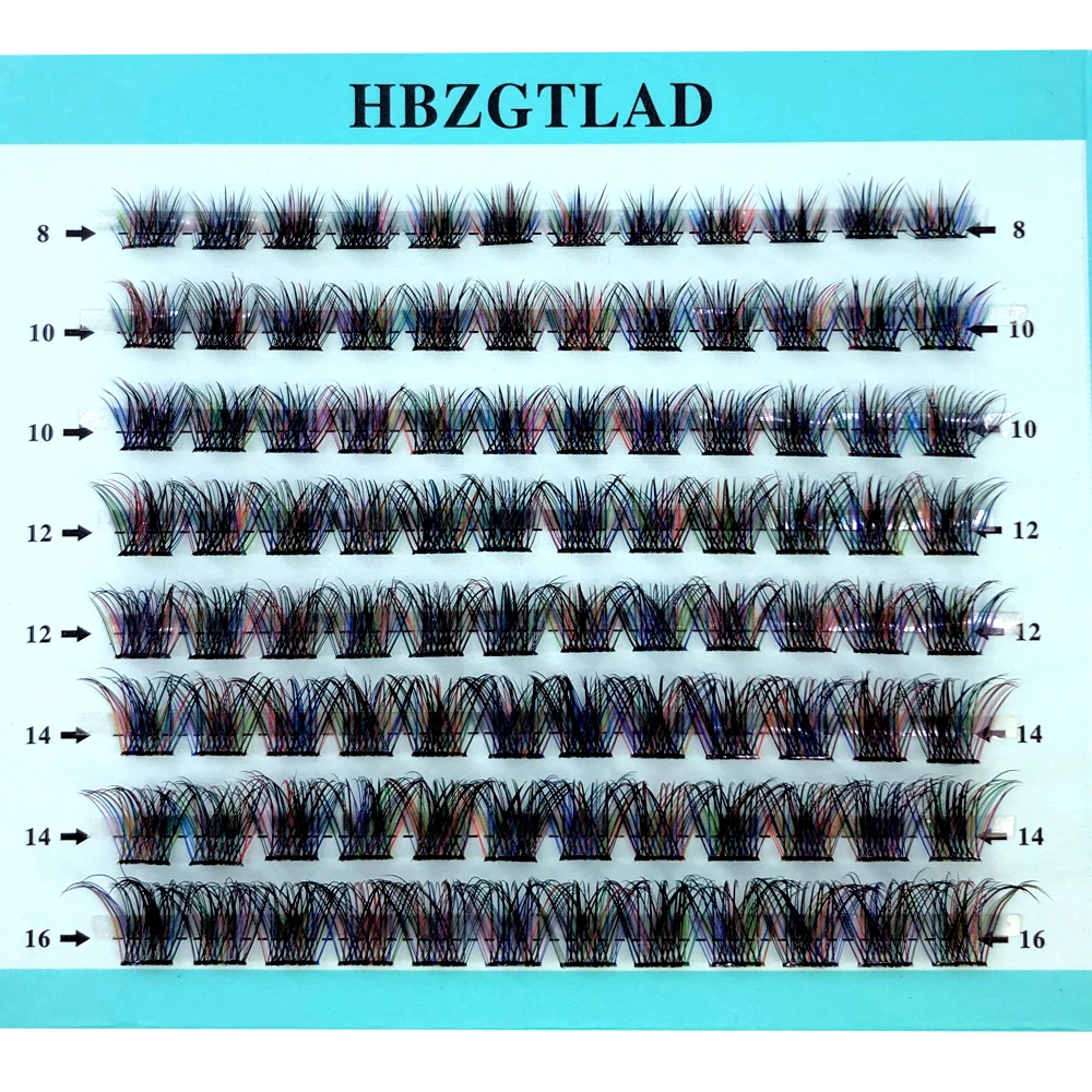 Eyelash Extension Single Lash - Mix 3D Kabarık Tek Küme Sahte