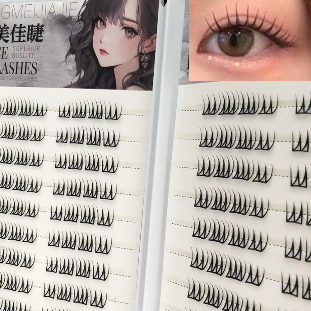 Eyelash Extension Single Lash - U Şekli Tutkalsız Takma Kirpikler Büyük