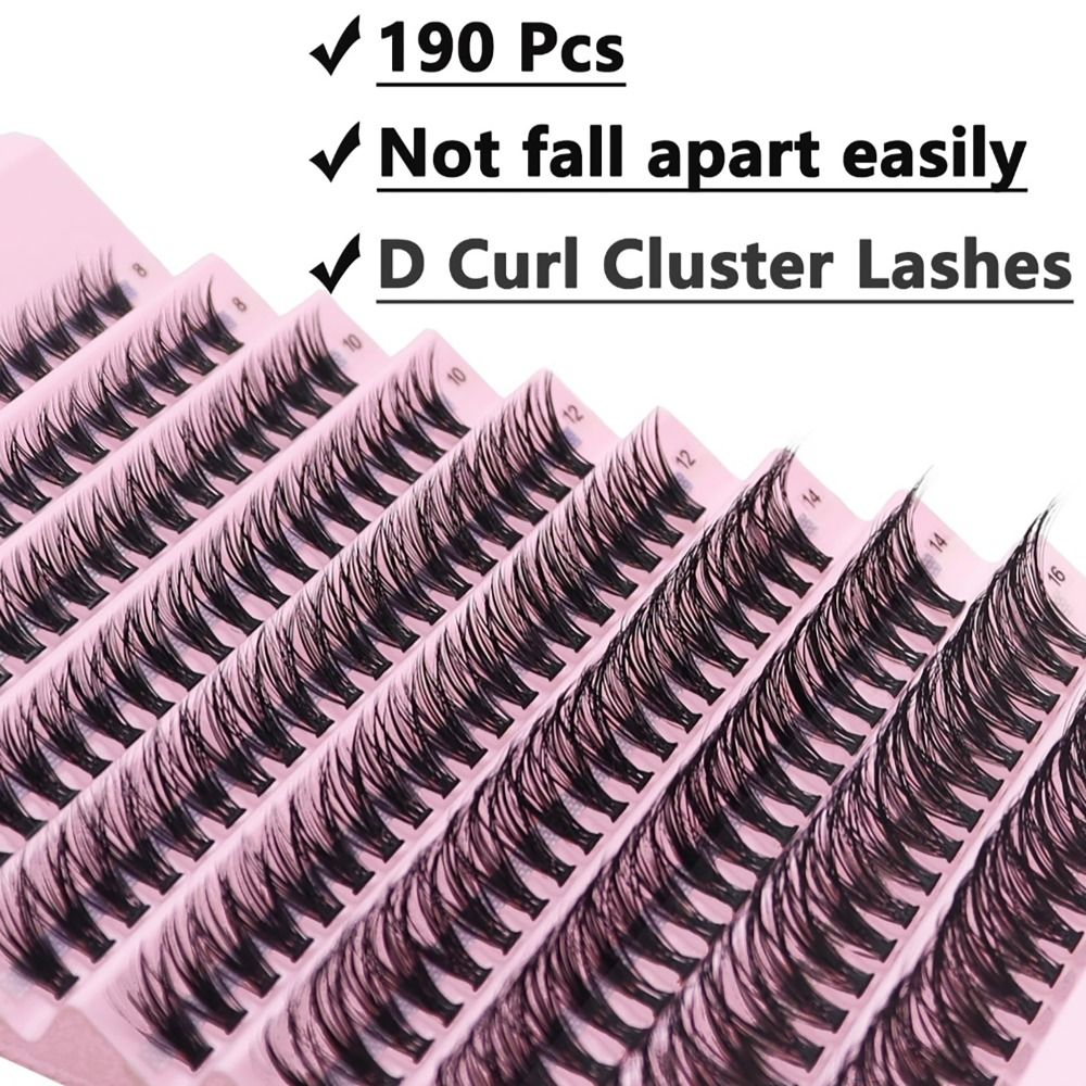 Individual Lash Tray - 40D 8/10/12/14/16mm Tekli Kirpik Demetleri Karışık