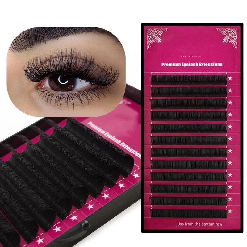 Eyelash Extension Individual - 【M】Kirpik Uzatma Tekli Karışık Boyut Vizon