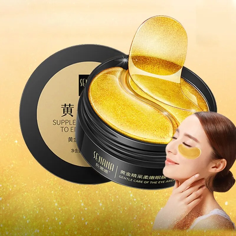 Eye Pad Collagen - 60 adet Altın Nemlendirici Göz Maskesi