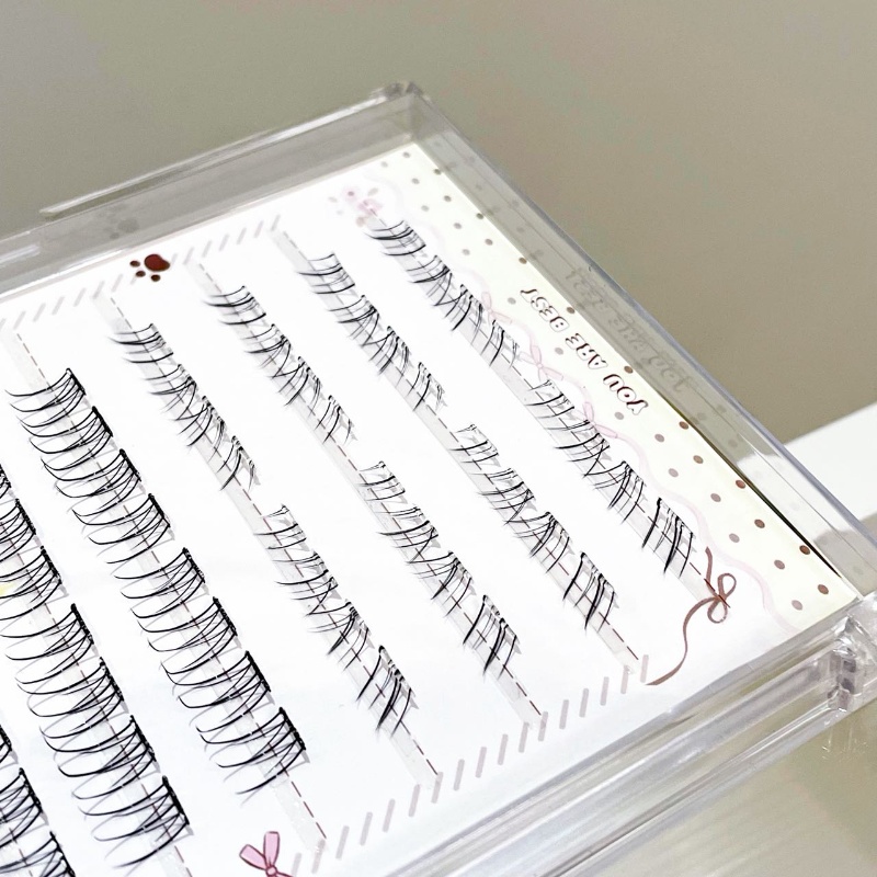 Mixiaohe Şeffaf Karışık Kıvrım - Individual Lash Tray incelemesi ve fiyatı