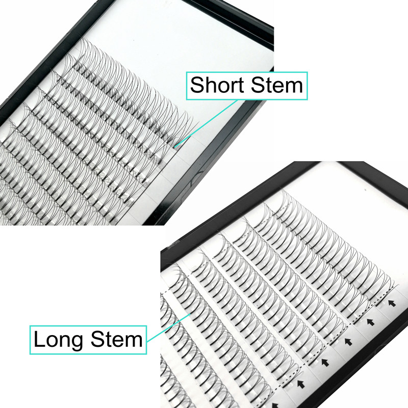 5 tepsiler/Lot uzun kök yüksek - Individual Lash Tray incelemesi ve fiyatı