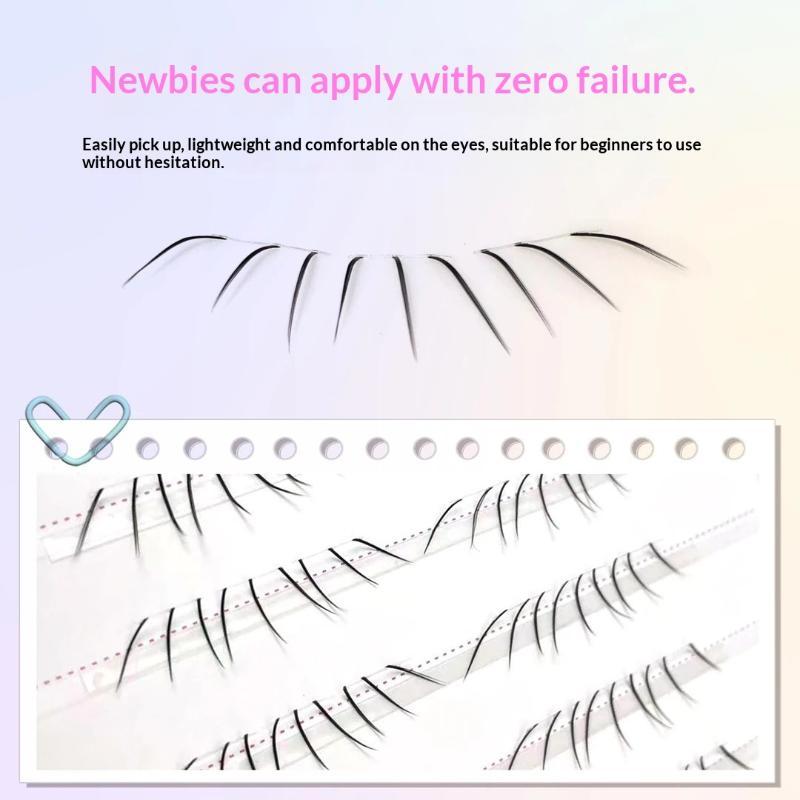 1 Set Komik Alt Kirpik Uzatma  - Eyelash Extension Cluster incelemesi ve fiyatı