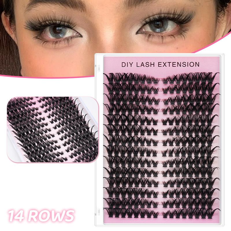 20 adet DIY Takma Kirpik Uzatm - Eyelash Extension Cluster incelemesi ve fiyatı
