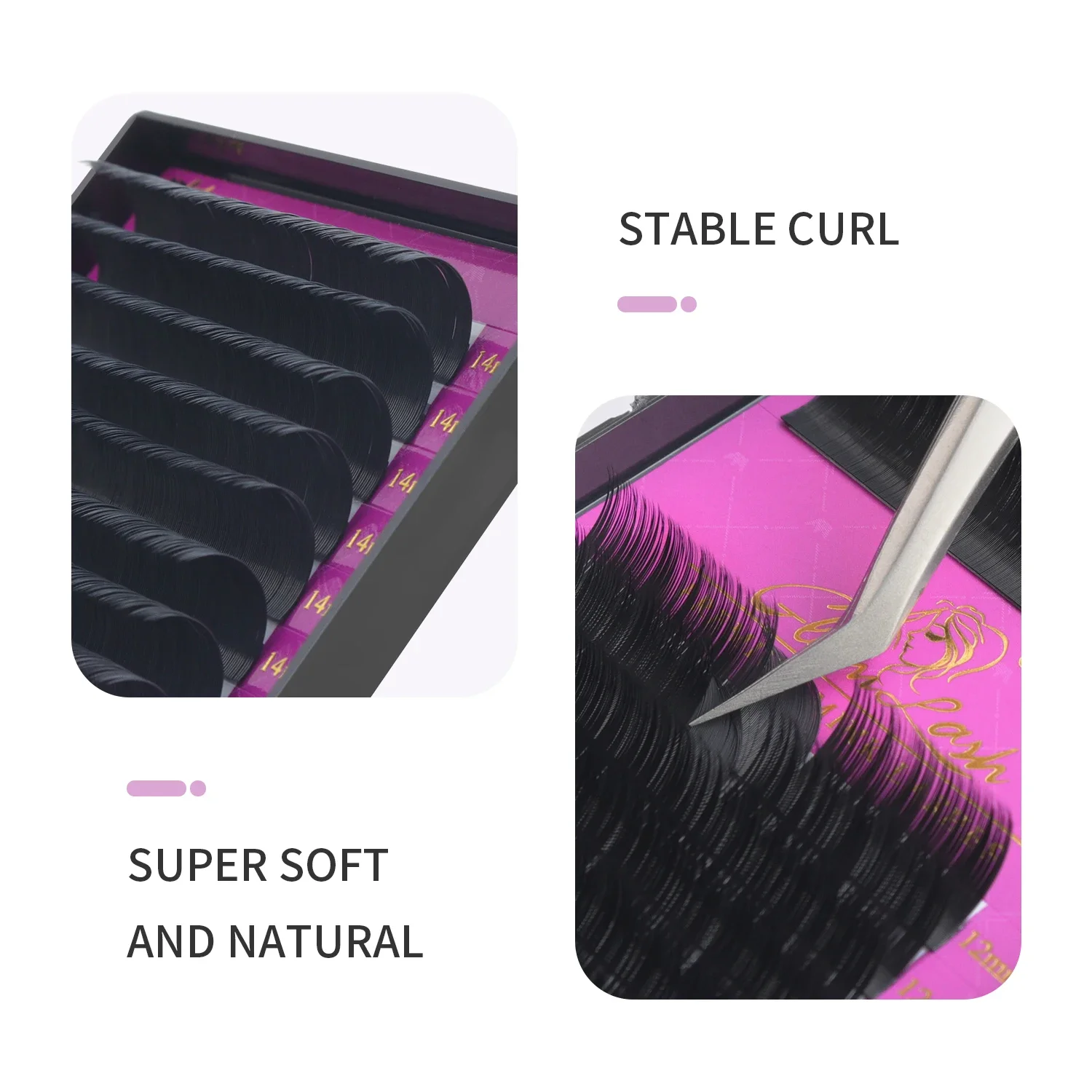 GLAMLASH Toptan 16 Satırlar BC - Eyelash Extension Single Lash incelemesi ve fiyatı