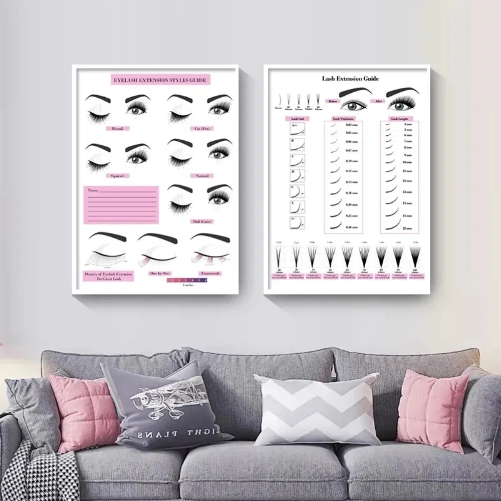 Tuval Boyama HD Baskı Duvar Po - Eyelash Extension Salon incelemesi ve fiyatı