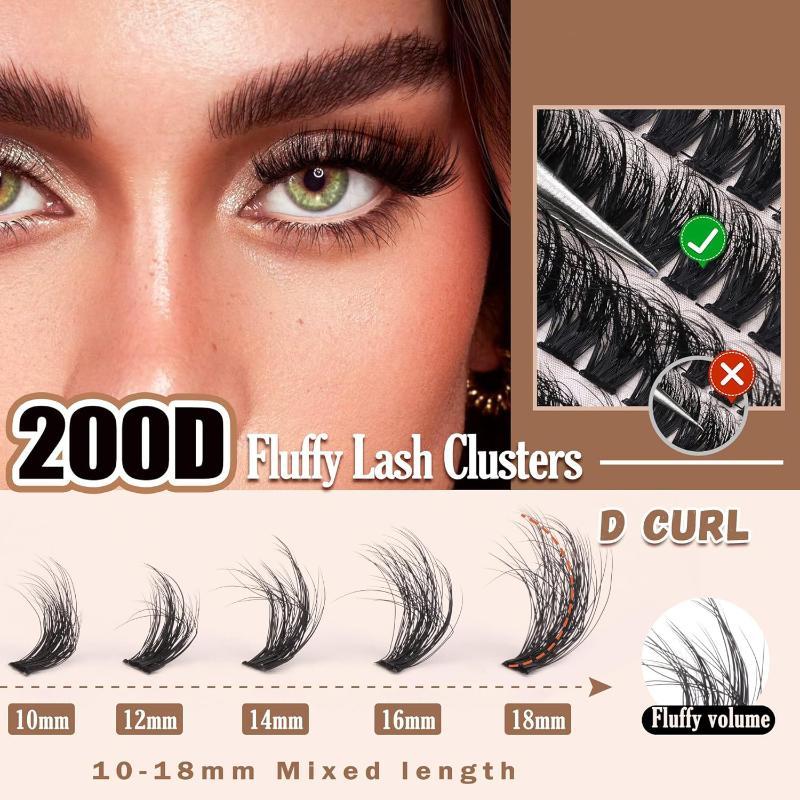 Yeni Kabarık Kalın Kirpik Deme - Eyelash Extension Cluster incelemesi ve fiyatı