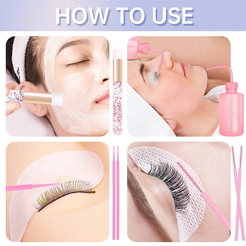 153 adet/takım Kirpik Uzatma M - Eyelash Extension Cleaning incelemesi ve fiyatı