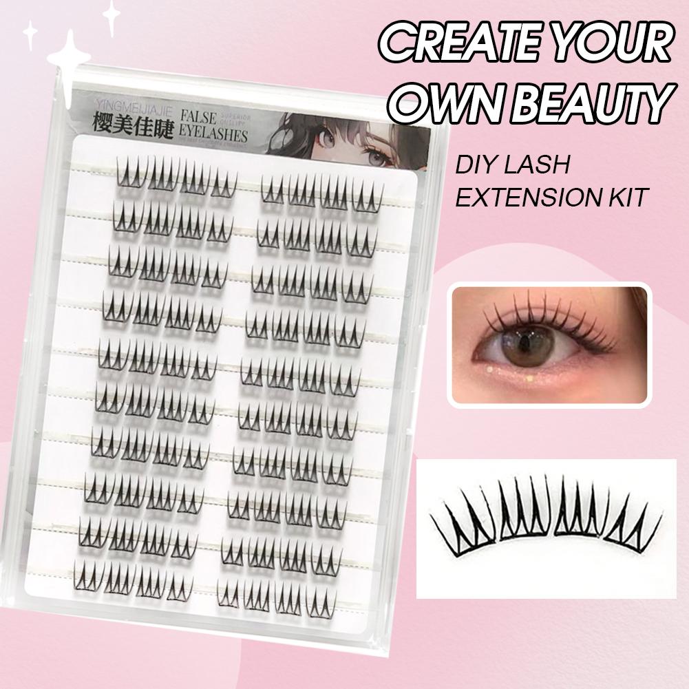 U Şekli Tutkalsız Takma Kirpik - Eyelash Extension Single Lash incelemesi ve fiyatı