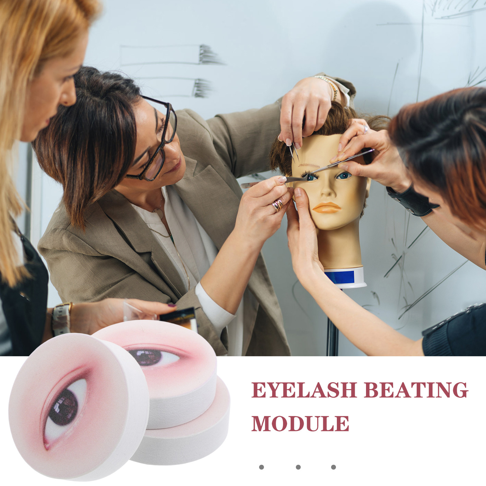 3 Adet Kirpik Uzatma Pratik Ta - Eyelash Extension Salon incelemesi ve fiyatı