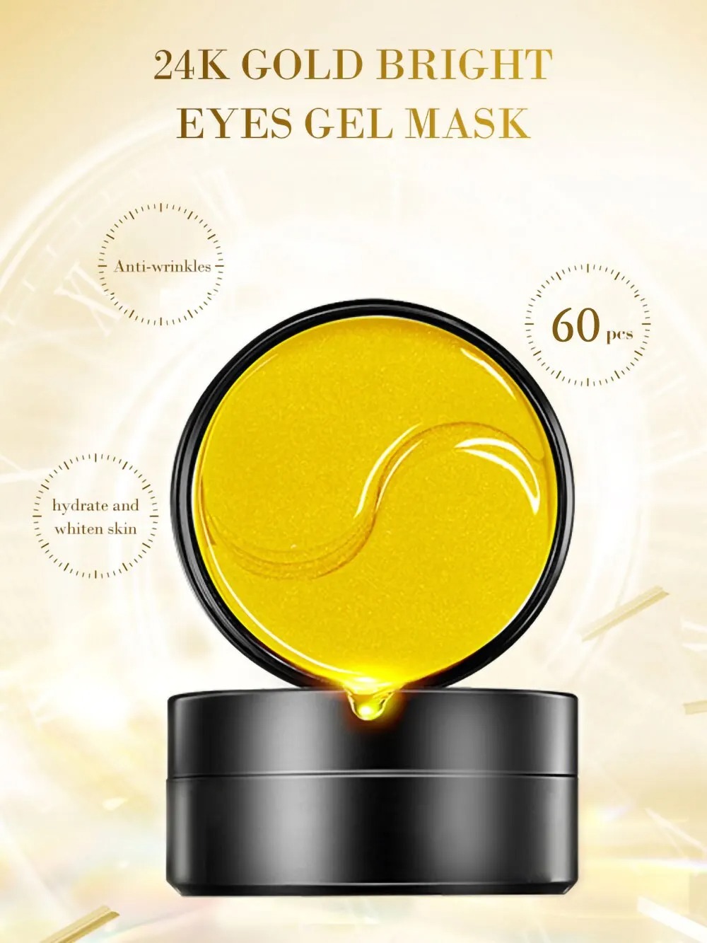 60 adet Altın Nemlendirici Göz - Eye Pad Collagen incelemesi ve fiyatı